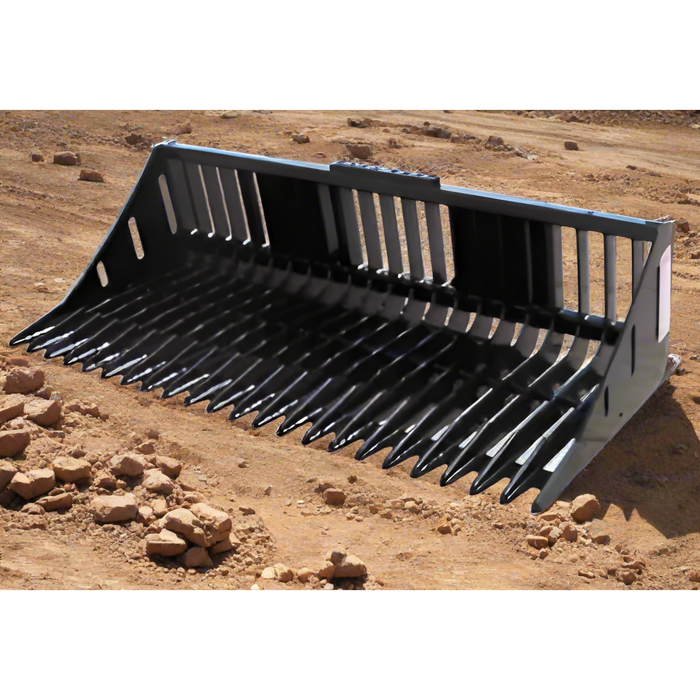 Skeleton Rock Bucket | Haugen Attachments