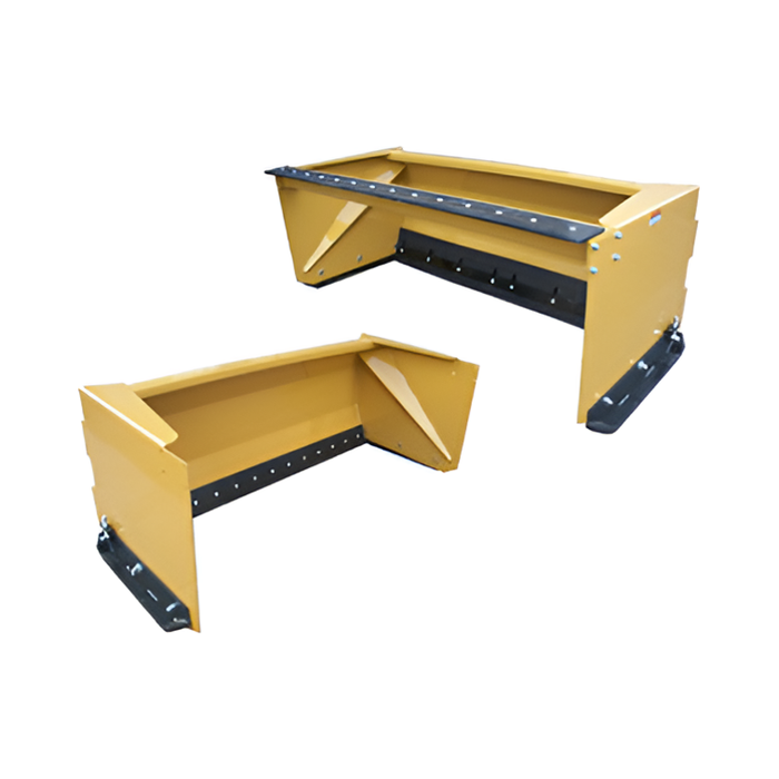 Skid-Steer Snow Pushers | Haugen Attachments