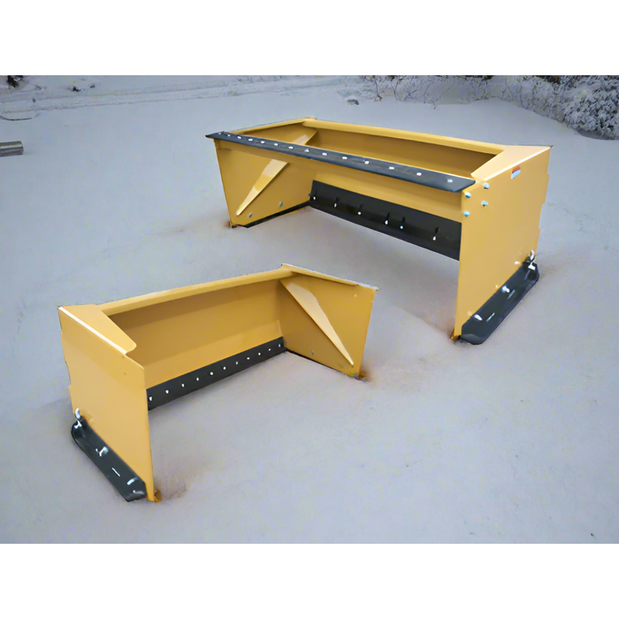 Skid-Steer Snow Pushers | Haugen Attachments