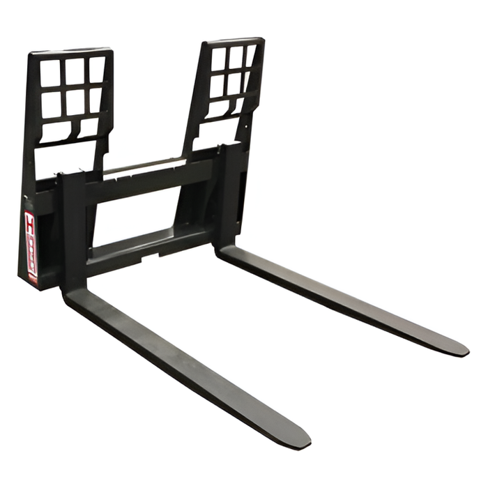 Rail Style Pallet Forks | Haugen Attachments