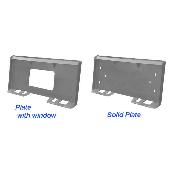 Weld-on Plates for Skid-Steers | Haugen Attachments