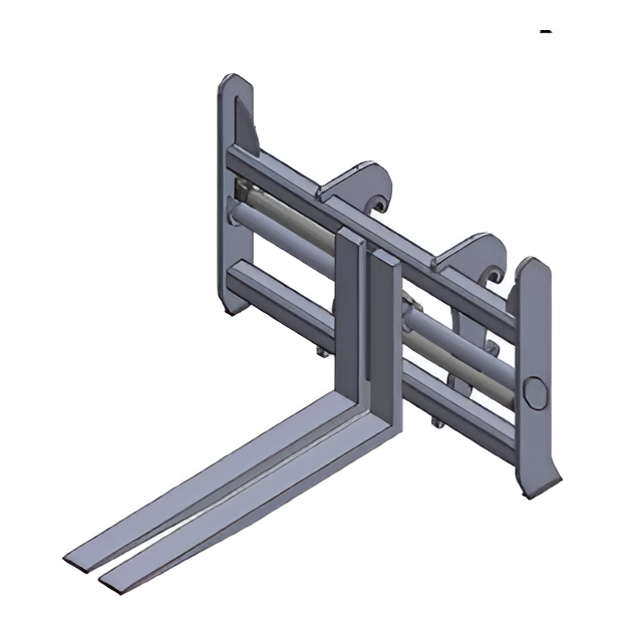 Wheel Loader Pipe Forks | Hydraulic Positioning | Haugen Attachments