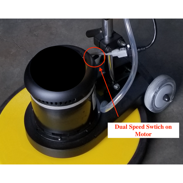 Floor Machine | 13'' | 2-Speed | Hawk Enterprises F03-13-01