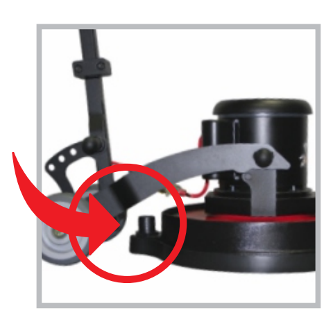 Glide Floor Machine | 17'' | Hawk Enterprises F91-17-01