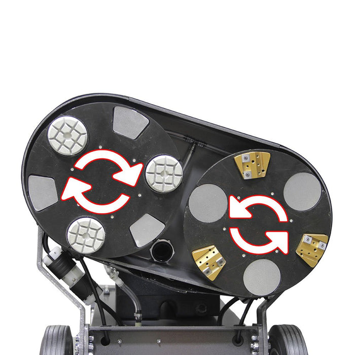 Dual-Motor Floor Machine | 26'' | Hawk Enterprises