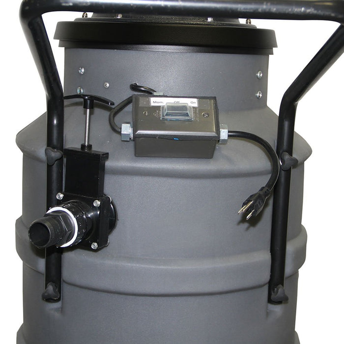 Wet/Dry Commercial Tank Vacuum | 55 Gallon | Hawk Enterprises