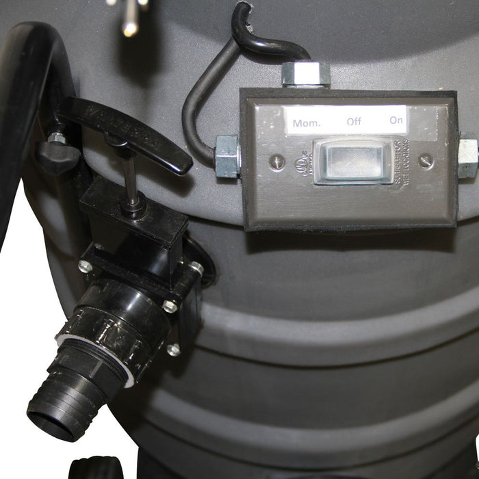 Wet/Dry Commercial Tank Vacuum | 55 Gallon | Hawk Enterprises