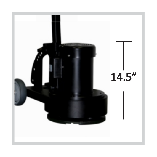Floor Machine | Mighty Mini 10'' | Hawk Enterprises F60-10ST