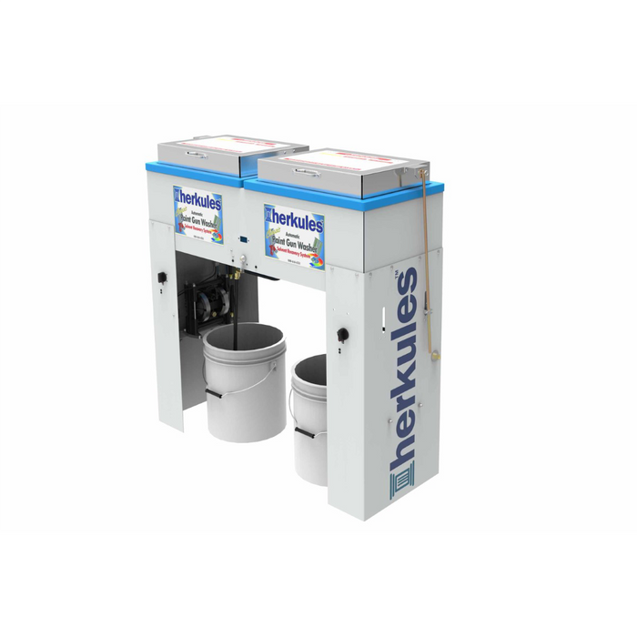 Herkules Equipment Dual Automatic Waterborne Paint Gun Washer HERG375