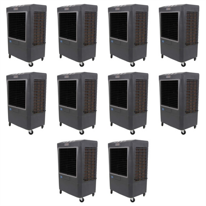 Hessaire Pallet of 10 Units of MC37V 3,100 CFM 3-Speed Portable Evaporative Cooler (Swamp Cooler) for 950 sq ft HESMC37V-PL10