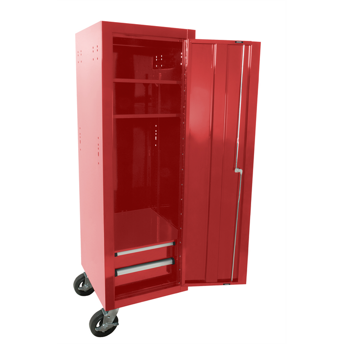 Homak Manufacturing 19'' H2Pro Series Full-Height Side Locker, Red HOMRD08019602