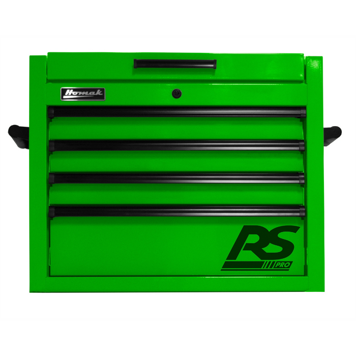 Homak Manufacturing 27'' RS PRO 4-Drawer Top Chest with 24'' Depth HOMLG02027401