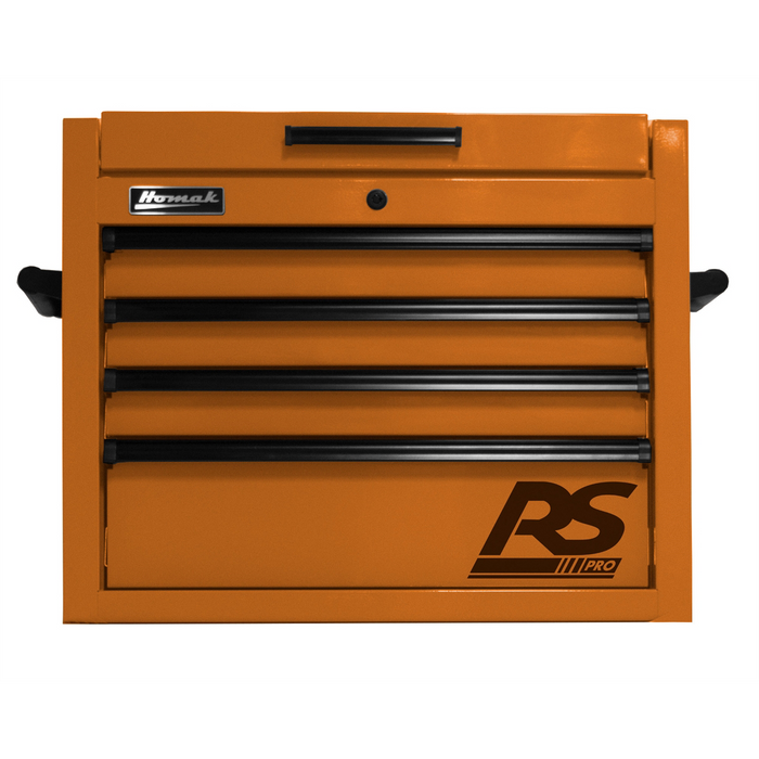 Homak Manufacturing 27'' RS PRO 4-Drawer Top Chest with 24'' Depth HOMOG02027401