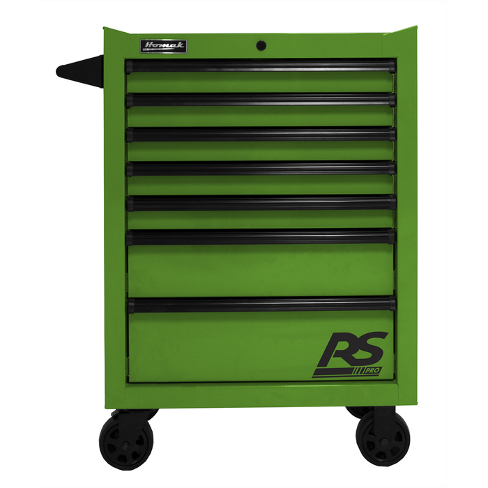 Homak Manufacturing 27'' RS PRO 7-Drawer Roller Cabinet with 24'' Depth HOMLG04027770