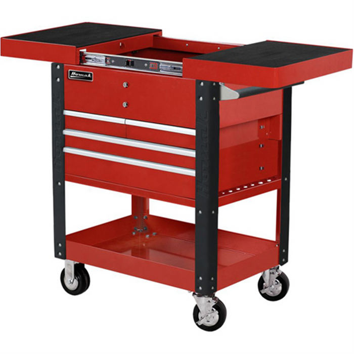 Homak Manufacturing 35" Professional Series 4 Drawer Service Cart HOMRD06043500