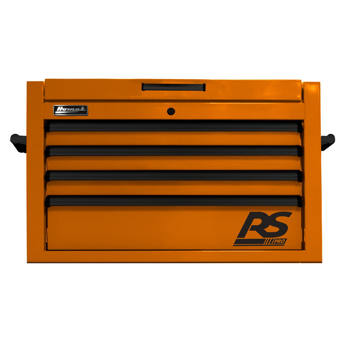 Homak Manufacturing 36'' RS PRO 4-Drawer Top Chest with 24'' Depth HOMOG02036040