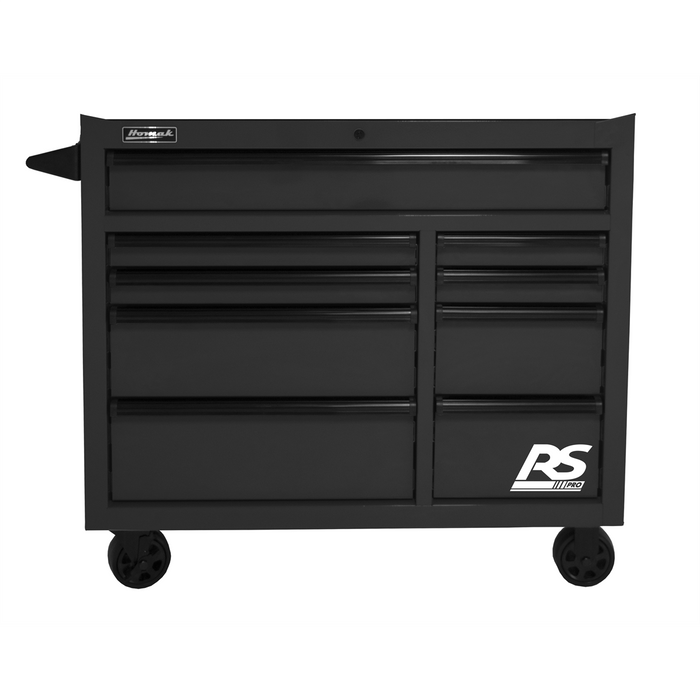 Homak Manufacturing 41'' RS PRO 9-Drawer Roller Cabinet with 24'' Depth HOMBK04004193