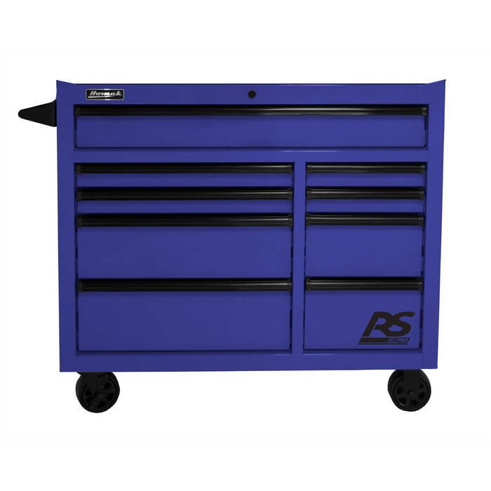 Homak Manufacturing 41'' RS PRO 9-Drawer Roller Cabinet with 24'' Depth HOMBL04004193