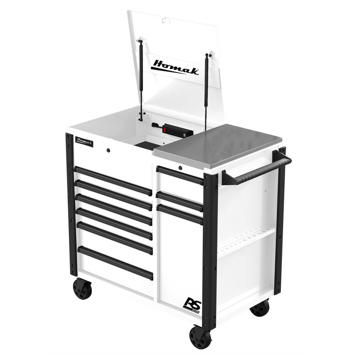Homak Manufacturing 44" RS PRO 9 Drawer Flip Top HOMWH06044090
