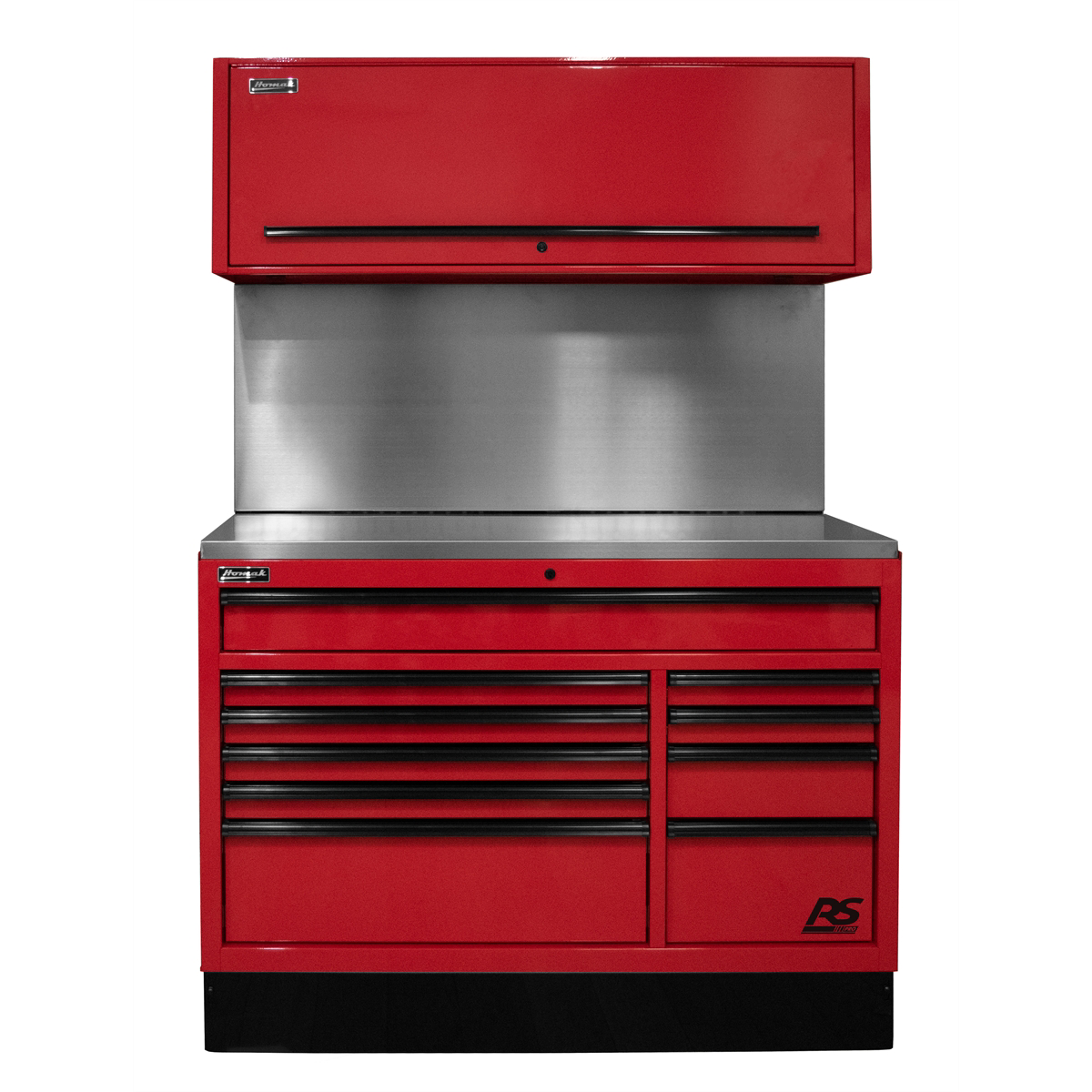 Homak Manufacturing 54'' CTS Centralized Tool Storage with Solid Back ...