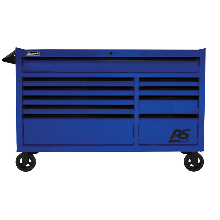 Homak Manufacturing 54'' RS PRO 10-Drawer Roller Cabinet with 24'' Depth HOMBL04054010