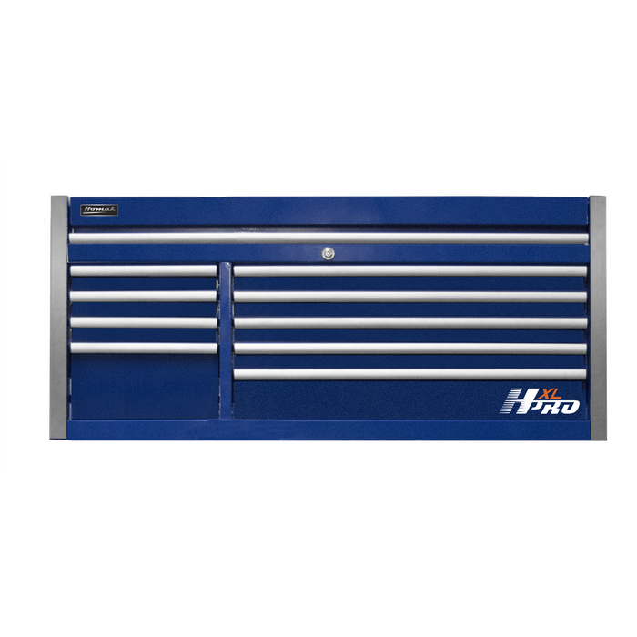 Homak Manufacturing 60'' HXL 9-Drawer Top Chest, Blue HOMHX02060102