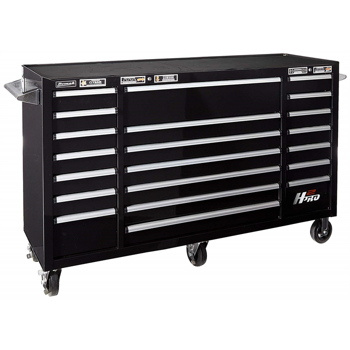 Homak Manufacturing H2PRO Series 72'' 10-Drawer Top Chest, Red HOMRD02010720