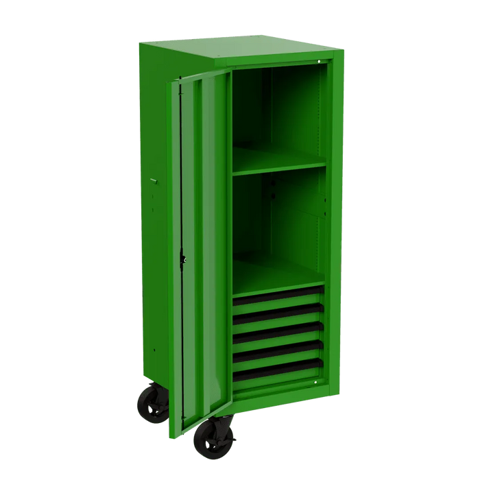 Homak Manufacturing RS PRO 22'' Full Height Side Locker, Lime Green HOMLG08021050