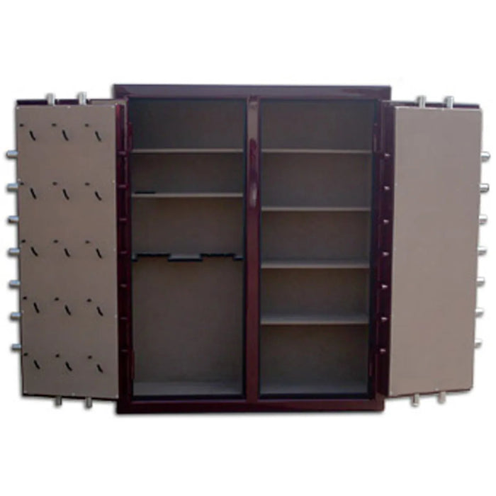 Homeland Safes Double Door Gun Safe | 72 x 60 x 27 | 64 Guns