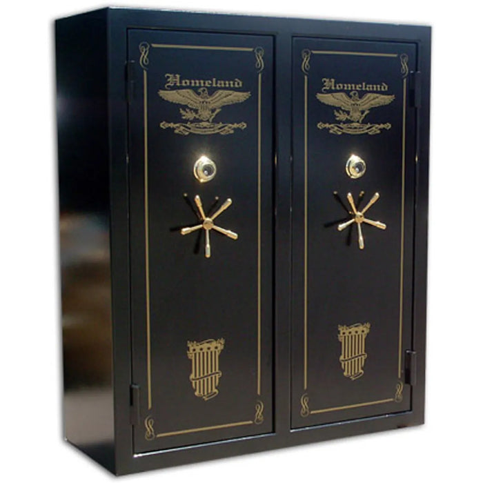 Homeland Safes Double Door Gun Safe | 72 x 60 x 27 | 64 Guns