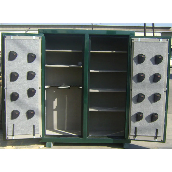 Homeland Safes Double Door Gun Safe | 72 x 60 x 27 | 64 Guns