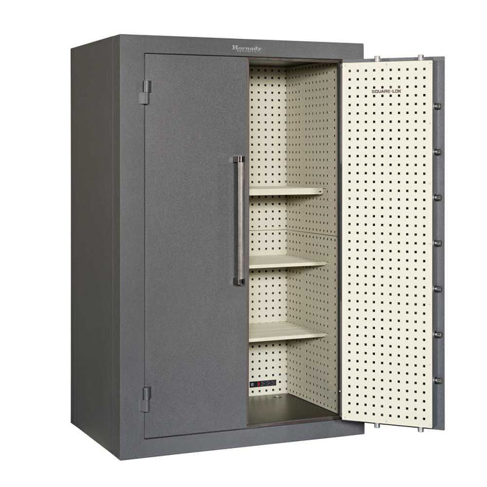 Mobilis Double Door Max | Matte Grey | 9 Gauge Steel Safe | Hornady 95072