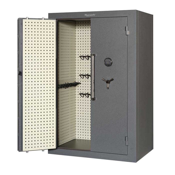 Mobilis Double Door Max | Matte Grey | 9 Gauge Steel Safe | Hornady 95072