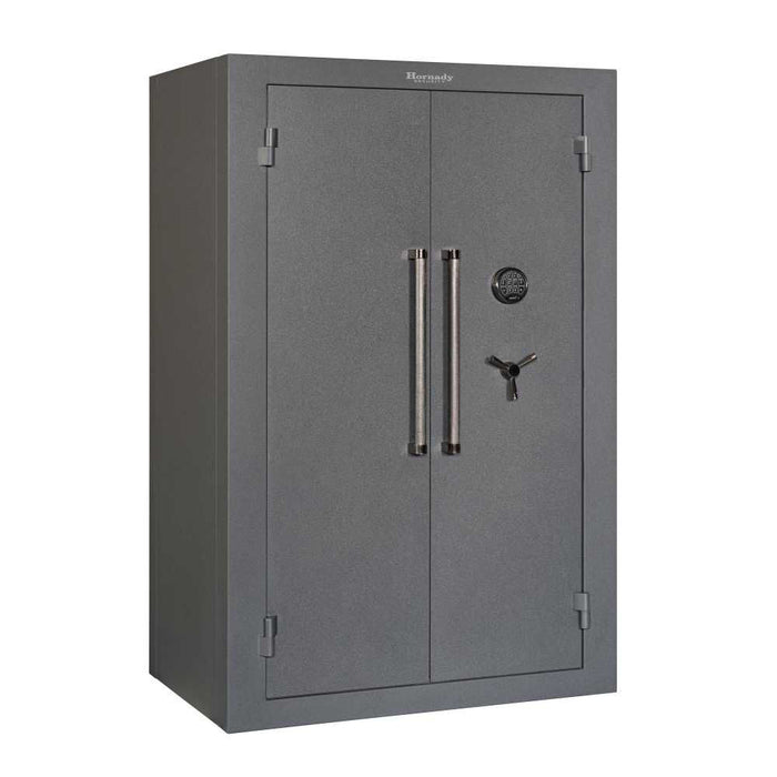 Mobilis Double Door Max | Matte Grey | 9 Gauge Steel Safe | Hornady 95072