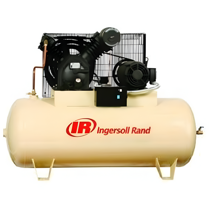 Ingersoll Rand 10HP 230V 3PH Air Compressor 120 Gallon Horizontal IRT45465721