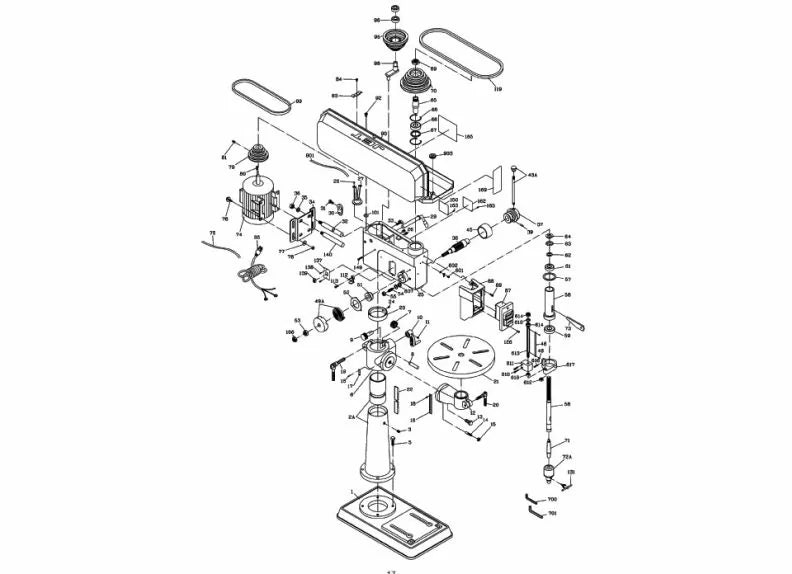 Drill Press | 16 1/2'' | Floorstanding | JET JT9-354169