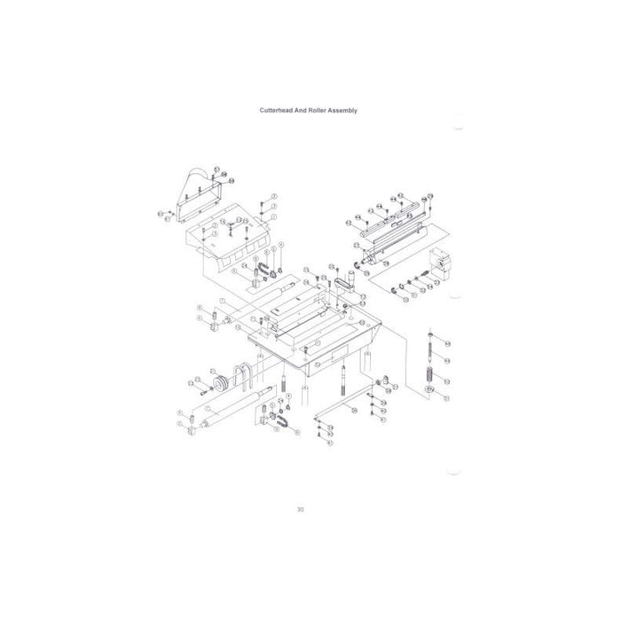 13'' Closed Stand Planer / Molder 1-1/2HP, 1Ph, 115/230V | JET JT9-708524