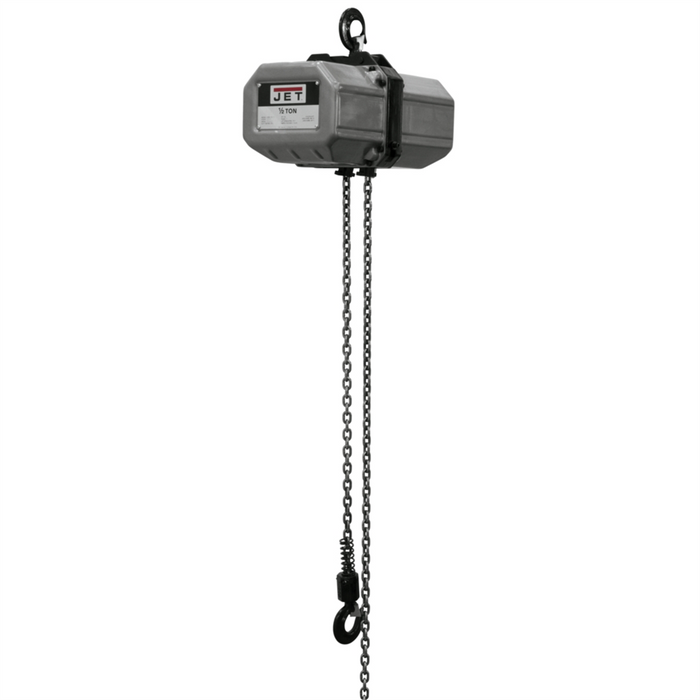 Jet Tools 1/2SS-1C-10 1/2-Ton 1 PH Electric Hoist JET121100