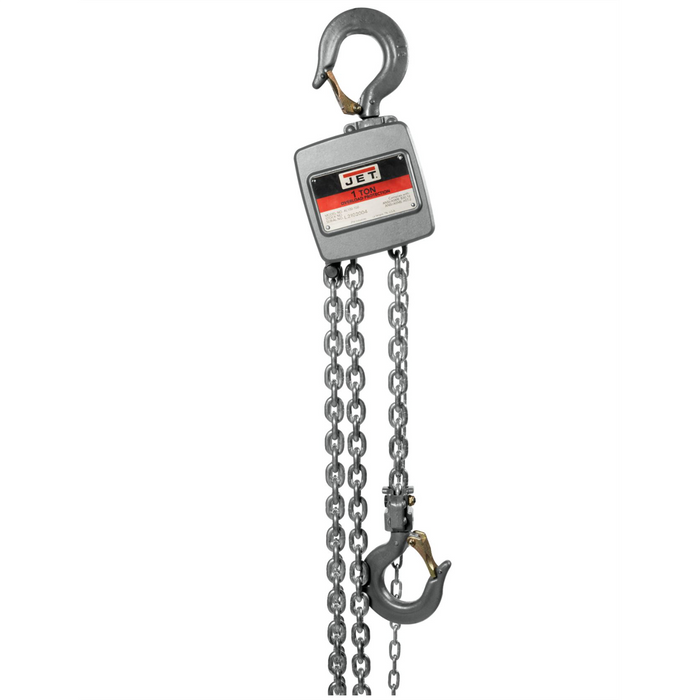 Jet Tools 1-Ton Aluminum Hand Chain Hoist with 30' Lift - AL100-100-30 JET133130