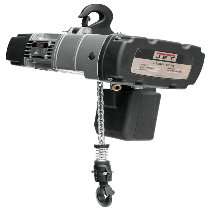 Jet Tools 2-Ton Electric Chain Hoist 1-Phase 20' Lift | BLVS200-020 JET104046