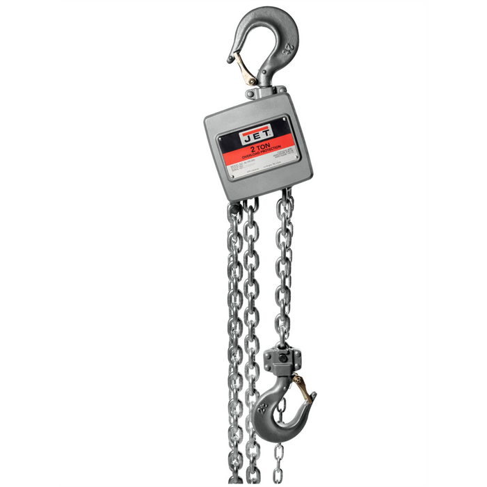 Jet Tools 3-Ton Aluminum Hand Chain Hoist with 30' Lift - AL100-300-30 JET133330