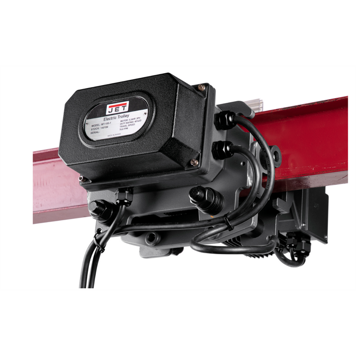 Jet Tools 3 Ton Two Speed Electric Trolley 3-Phase 460V - MT300-4 JET144189