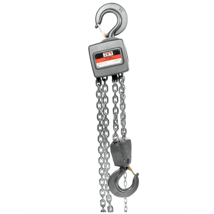 Jet Tools 5-Ton Aluminum Hand Chain Hoist with 20' Lift - AL100-500-20 JET133520