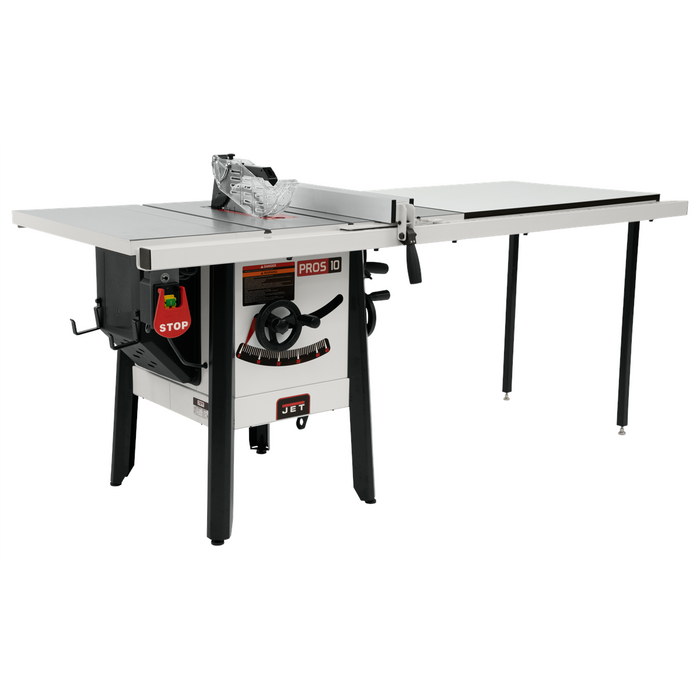 Jet Tools ProShop II Table Saw, 52" Rip Cast Wings 1.75 HP 115V JET725001K
