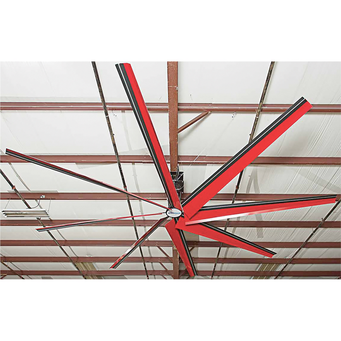 John Dow Industries 8' Windstorm Fan - 0.50 HP w/VFD DOWWS-8F-VFD