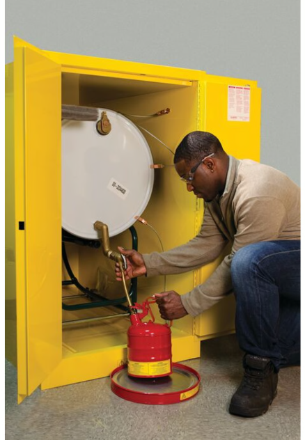 Justrite Mfg. Co. 55G Cabinet Yellow JUS899300