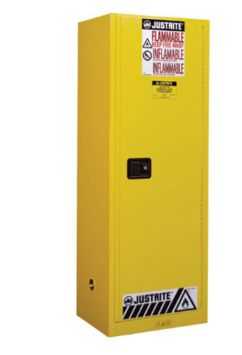 Justrite Mfg. Co. Cabinet 22 Gallon Flammable Yellow JUS892200