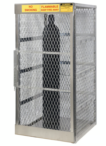Justrite Mfg. Co. Gas cylinder Storage Cabinet JUS23006