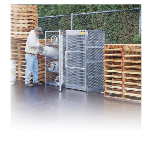 Justrite Mfg. Co. Gas cylinder Storage Cabinet JUS23006