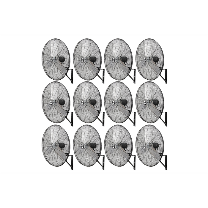 K Tool International 30" Wall Mount Industrial Fan (Pallet of 12) KTI77731-PL12